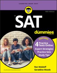 SAT for Dummies : Book + 4 Practice Tests Online