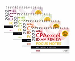 Wiley's CPA 2022 Focus Notes: Complete Set