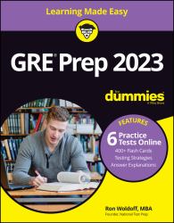 GRE Prep 2023 for Dummies with Online Practice