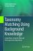 Taxonomy Matching Using Background Knowledge : Linked Data, Semantic Web and Heterogeneous Repositories