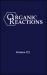 Organic Reactions, Volume 112, Parts a and B