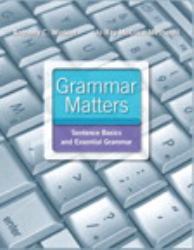 Grammar Matters Plus NEW MyWritingLab with EText -- Access Card Package