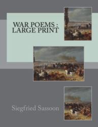 War Poems : Large Print