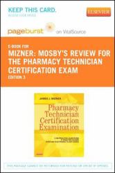 Mosby's Review for the Pharmacy Technician Certification Examination