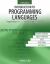 Introduction to Programming Languages : Programming in C, C++, Scheme, Prolog, C#, and SOA