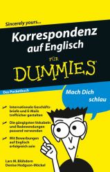 Korrespondenz auf Englisch für Dummies Das Pocketbuch