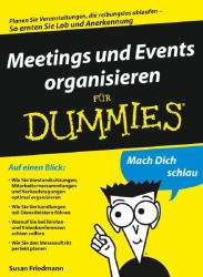 Meetings und Events organisieren für Dummies