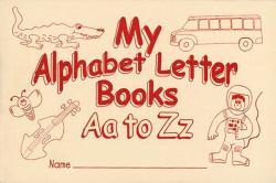 My Alphabet Letter Books, Aa to Zz