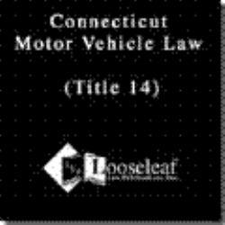 Connecticut Motor Vehicles Law : Title 14