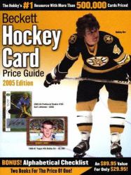 Beckett Hockey Card Price Guide and Alphabetical Checklist