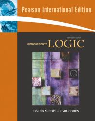 Introduction to Logic : International Edition