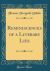 Reminiscences of a Literary Life (Classic Reprint)