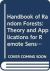 Handbook of Random Forests: Theory and Applications for Remote Sensing