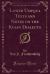 Lower Umpqua Texts and Notes on the Kusan Dialects (Classic Reprint)