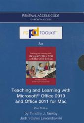 Teaching and Learning with Microsoft® Office 2010 and Office 2011 for Mac