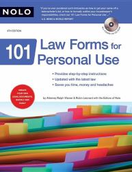 101 Law Forms for Personal Use