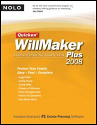 Quicken Willmaker Plus 2008 : Estate Planning Essentials