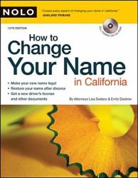 How to Change Your Name in California