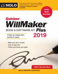 Quicken Willmaker Plus 2019 Edition : Book & Software Kit