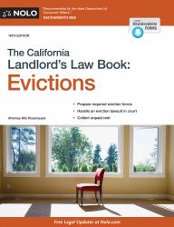 California Landlord's Law Book, the: Evictions : Evictions