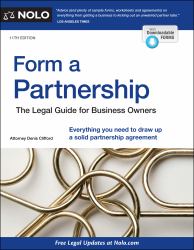 Form a Partnership : The Legal Guide for Business Owners