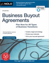 Business Buyout Agreements : Plan Now for All Types of Business Transitions