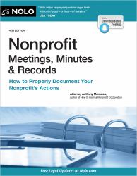 Nonprofit Meetings, Minutes and Records : How to Properly Document Your Nonprofit's Actions