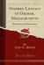 Stephen Lincoln of Oakham, Massachusetts : His Ancestry and Descendants (Classic Reprint)