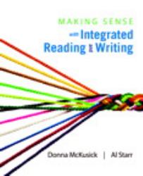 Making Sense : Integrated Reading and Writing