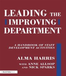 Leading the Improving Department