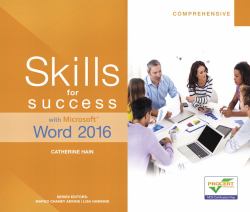 Skills for Success with Microsoft Word 2016 Comprehensive