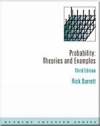 Probability : Theory and Examples