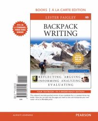 Backpack Writing, MLA Update Edition, Books a la Carte Edition