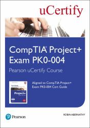 CompTIA Project+ Exam PK0-004 Pearson UCertify Course Student Access Card