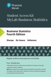 MyLab Statistics with Pearson EText Access Code (24 Months) for Business Statistics