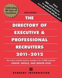 Directory of Executive and Professional Recruiters 2011-2012