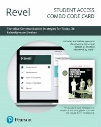 REVEL for Technical Communication Strategies for Today -- Combo Access Card