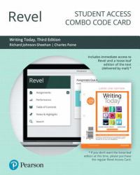 Revel for Writing Today -- Combo Access Card