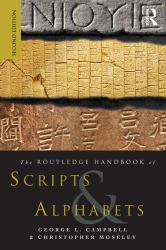 Routledge Handbook of Scripts and Alphabets