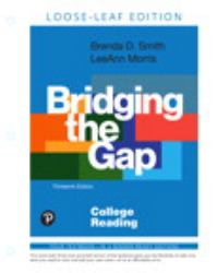 Bridging the Gap : College Reading