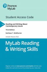 MyLab Reading and Writing Skills with Pearson EText Access Code for Reading and Writing about Contemporary Issues