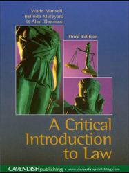 Critical Introduction to Law