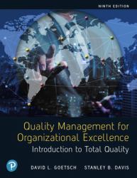 Quality Management for Organizational Excellence : Introduction to Total Quality