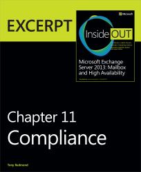 Compliance : Excerpt from Microsoft Exchange Server 2013