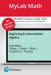 MyLab Math with Pearson EText -- Access Card -- for Beginning and Intermediate Algebra (24 Months)