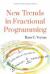 New Trends in Fractional Programming