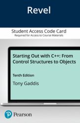 Revel Access Code for Starting Out with C++ from Control Structures Through Objects