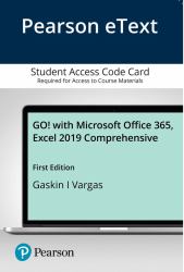 Pearson EText GO! with Microsoft Office 365, Excel 2019 Comprehensive -- Access Card