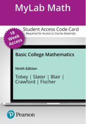 MyLab Math with Pearson EText -- 18 Week Access Card -- for Basic College Mathematics