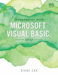 Programming with Microsoft Visual Basic 2017